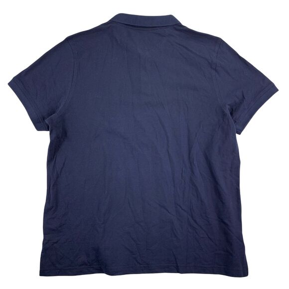 Club Room Mens Slim Fit Performance Stretch Polo Shirt Navy Blue 2XL - Picture 2 of 5